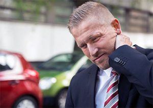 man got whiplash in car accident