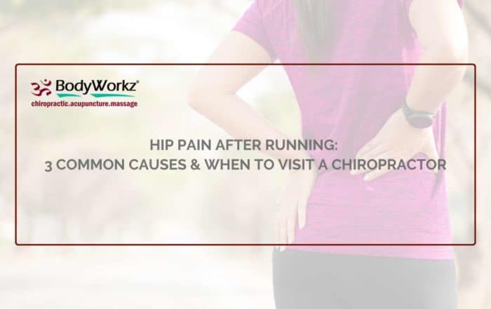 A runner suffering hip pain in Arizona