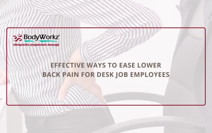 Effective Ways To Ease Lower Back Pain For Desk Job Employees